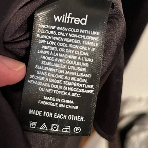 Wilfred Magdalena Satin Dress- Size 10 - Picture 10 of 13